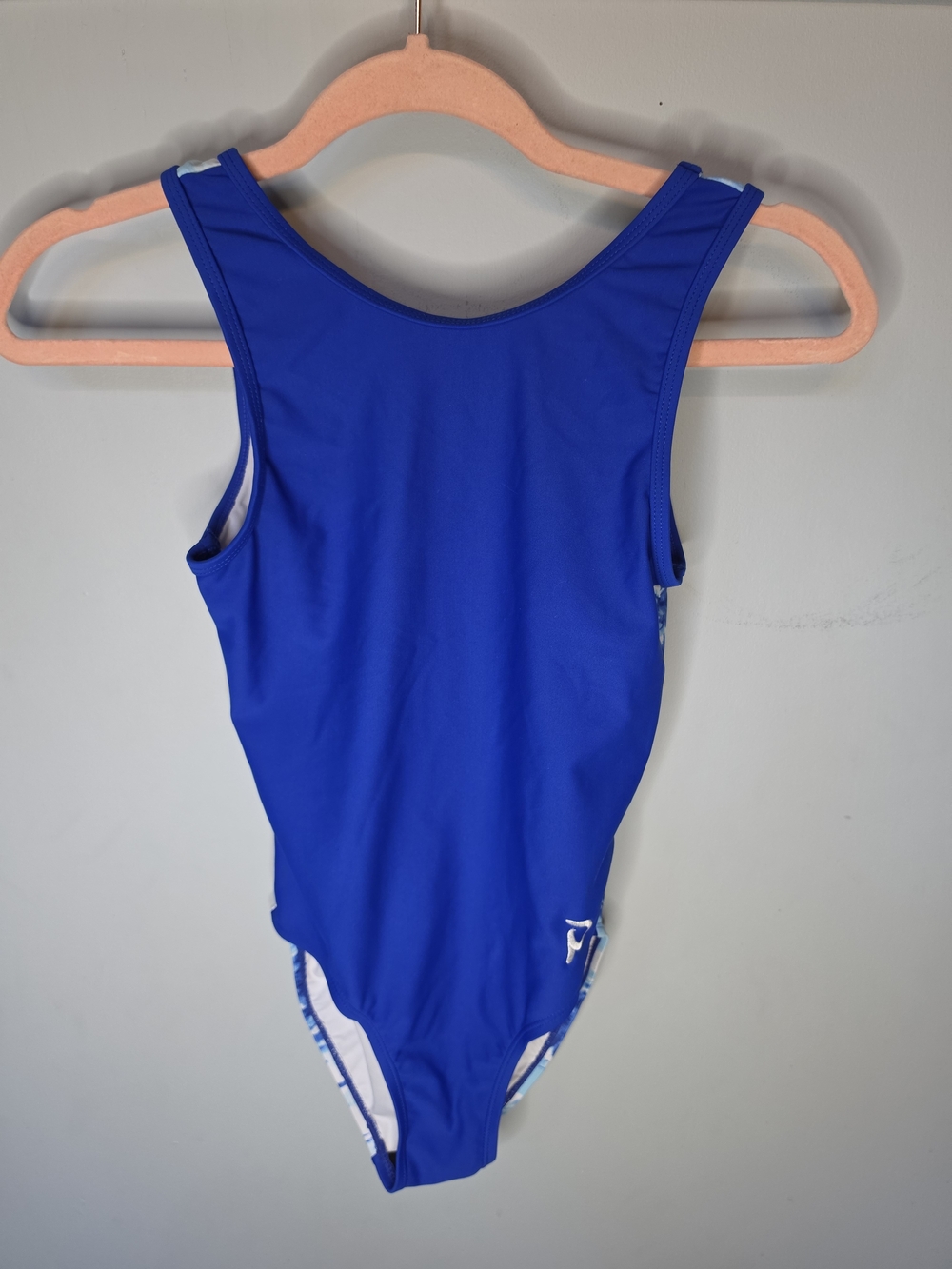 Plum Practicewear Blue Watercolor Tank Gymnastics Leotard Adult S Practice Leo